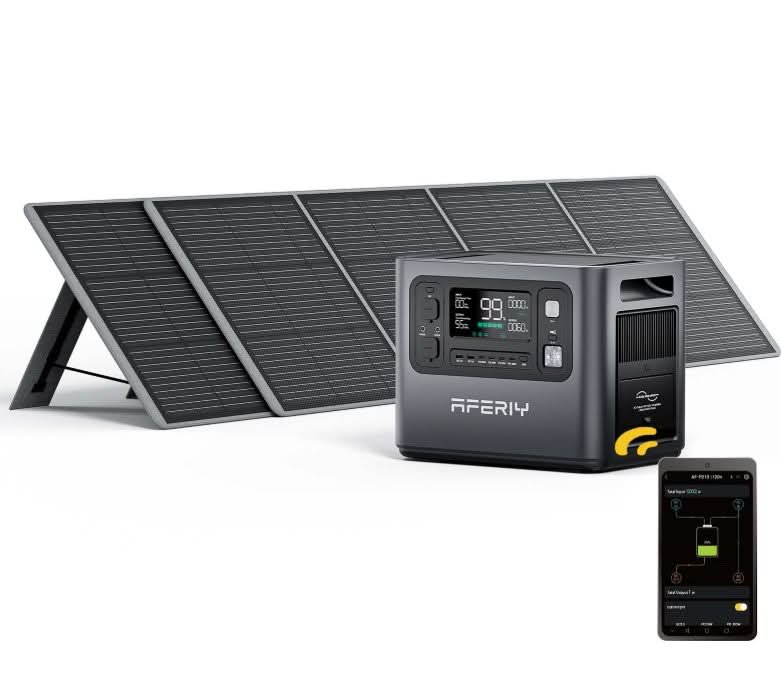 Aferiy P210 2400W 2048Wh Portable Power Station – LiFePO₄, Fast Charging, UPS