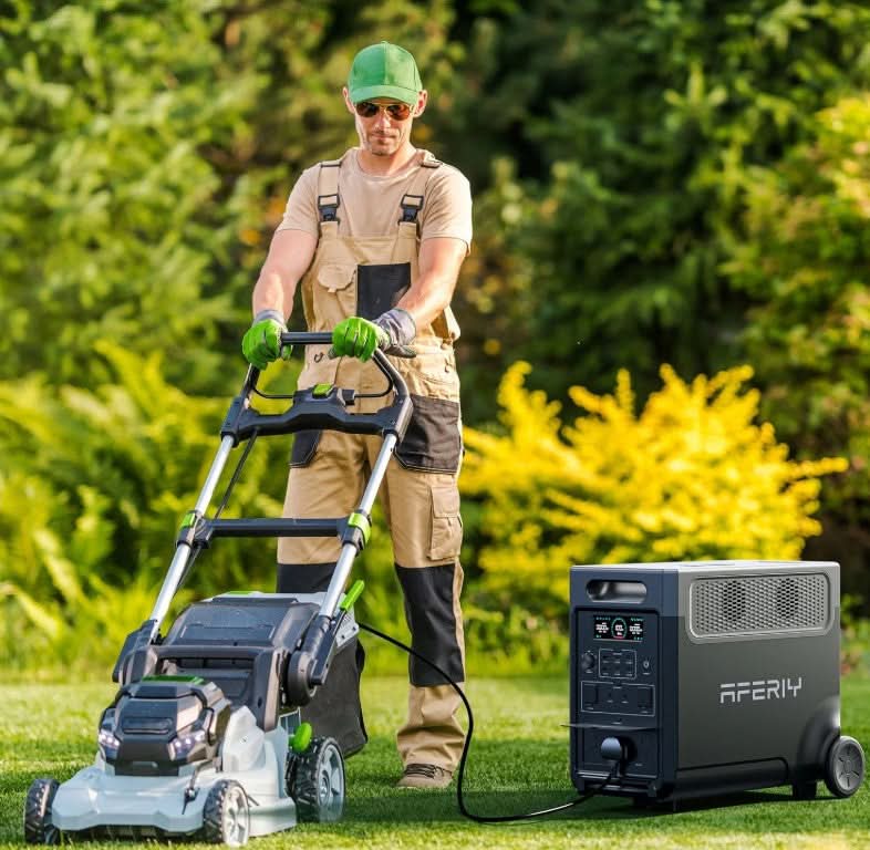Aferiy P310 3600 W Solar Generator Kit – 3840 Wh LiFePO₄ Battery, Expandable to 11.5 kWh
