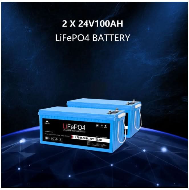 Solar Kit 3000W 24V Inverter 120V output Lithium Battery 800 Watt Solar Panel SGKT-3PRO