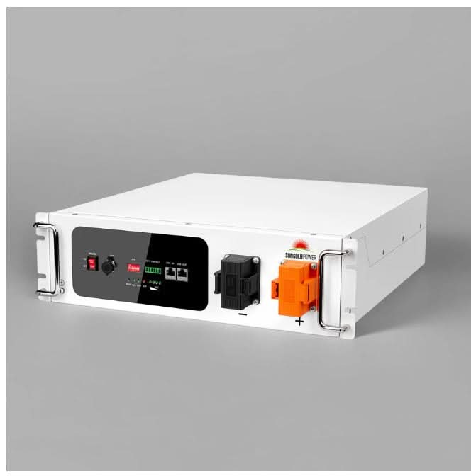 SunGold Power 2× SGH48100T 48V 100Ah LiFePO₄ Server Rack Battery | Self‑Heating | 10.24 kWh